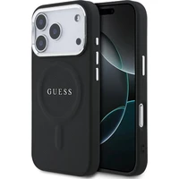 Guess PU Saffiano MagSafe kryt iPhone 17 Pro černý - Pouzdra