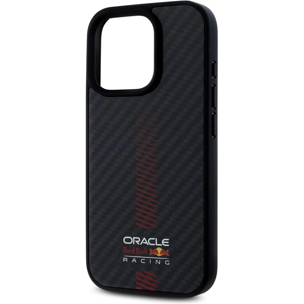 Oracle Red Bull Racing Carbon Powerbar MagSafe kryt iPhone 15 Pro Max černý - Pouzdra - Obrázek 89f27721918d4e6d9718a736d1b6c3e7