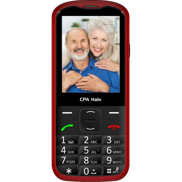 CPA Halo 28 Senior červený s nabíjecím stojánkem - Mobilní telefony - Obrázek 8AH6000K01