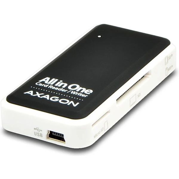 AXAGON CREX1 USB 2.0 externí MINI čtečka 5slot ALLINONE - Čtečky paměťových karet - Obrázek 8AZHF00101
