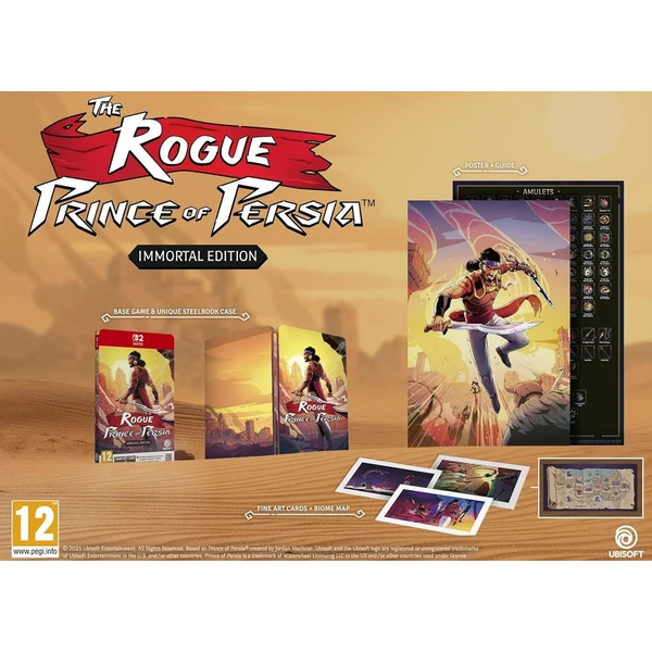 The Rogue Prince of Persia Immortal Edition (Game Key Card)(Switch 2) - Hry pro Nintendo Switch 2 - Obrázek 8B7O000K01
