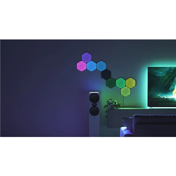 Nanoleaf Shapes v limitované edici Black Hexagons Expansion 3 Pack - Chytrá osvětlení - Obrázek 8BQ2000J01