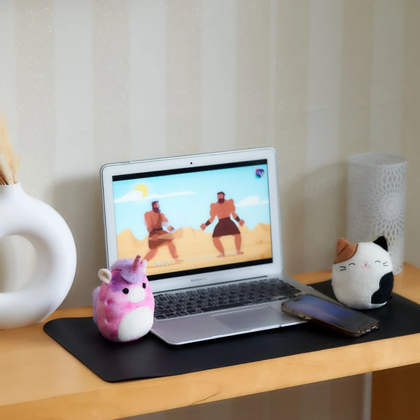 Lazerbuilt bezdrátový reproduktor Squishmallows - Cameron (plyšový) - Reproduktory - Obrázek 8CBG000K01