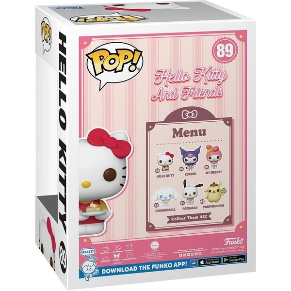 Funko POP! #89 Sanrio: Hello Kitty - Hello Kitty - Funko POP! - Obrázek 8CMG000K01