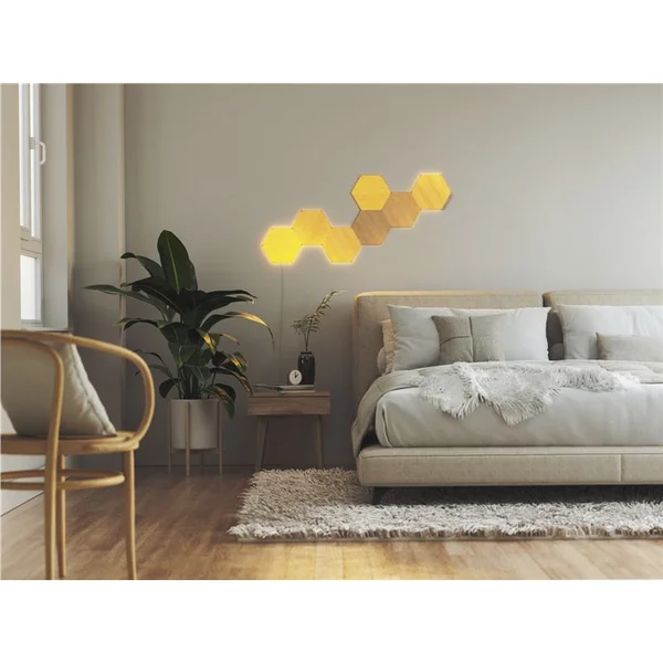 Nanoleaf Elements Hexagons Starter Kit 7 pack - Chytrá osvětlení - Obrázek 8CMJF00101