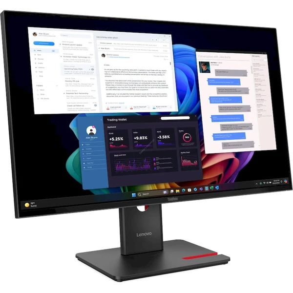 Lenovo ThinkVision T27UD-40 monitor 27" - Monitory - Obrázek 8COI000K01