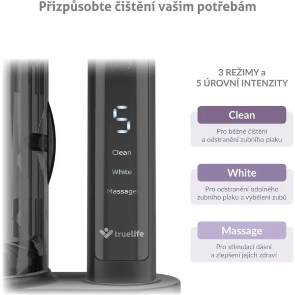 TrueLife SonicBrush K150 UV - Zubní kartáčky - Obrázek 8CVH100501