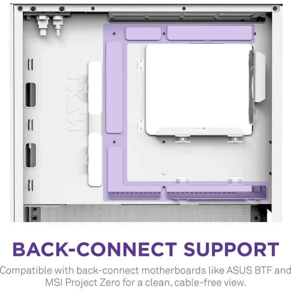 NZXT H3 Flow bílá - Počítačové skříně - Obrázek 8D7K000K01