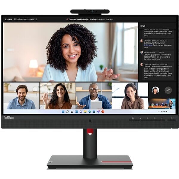 Lenovo ThinkVision T24mv-30 LED monitor 23" 63D7UAT3EU Černá