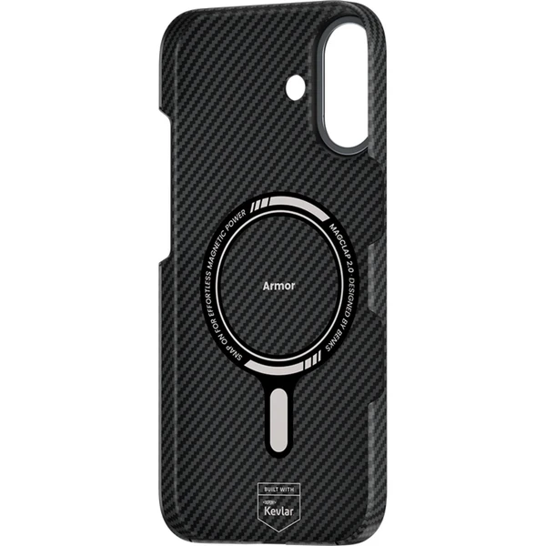 Benks ArmorAir 600D Kevlar MagSafe kryt iPhone 17 Black - Pouzdra - Obrázek 8DCK000K01