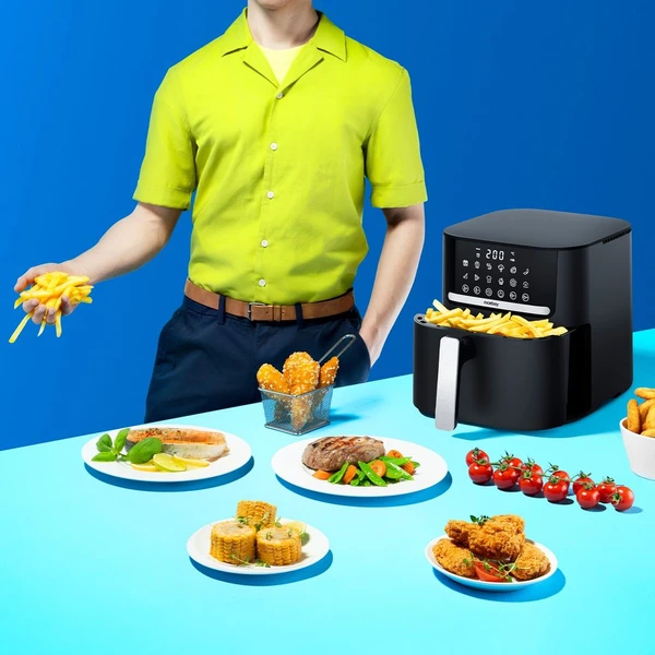 Niceboy ION AirFryer PRO horkovzdušná fritéza černá - Fritézy - Obrázek 8DRI000K01