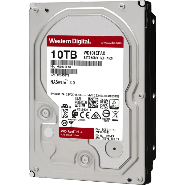 WD Red Plus (WD101EFAX) HDD 3,5" 10TB - Pevné disky - Obrázek 8DUHF00101