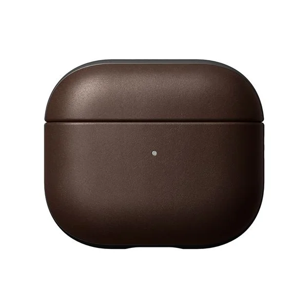 Nomad Modern Leather pouzdro pro AirPods 3 hnědé - Pouzdra - Hlavní obrázek