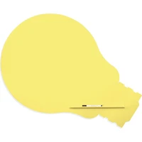 Rocada Skin Shape Idea 6461-1016 magnetická tabule sírová žlutá RAL 1016 - Magnetické tabule