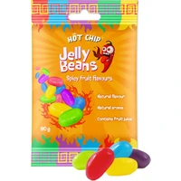 Bonbony Hot-Chip Jelly Beans - Chilli Ovoce 60 g - Cukrovinky