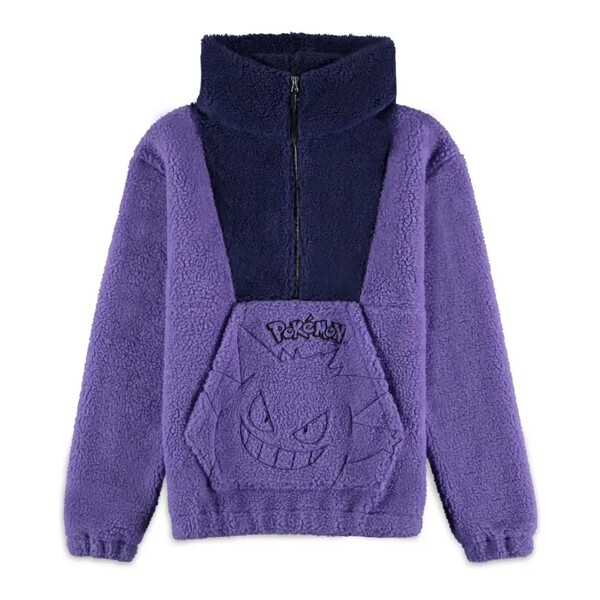 Mikina Difuzed Pokémon - Gengar Sherpa L Fialová