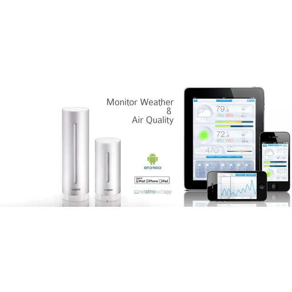Netatmo Smart Home Weather Station inteligentní meteostanice (Další) - Meteostanice - Obrázek 8GC9000101