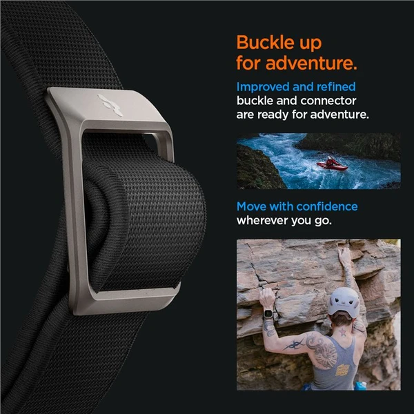 Spigen Lite Fit Ultra řemínek Apple Watch 49/46/45/44/42mm černý - Řemínky - Obrázek 8GN2000P01