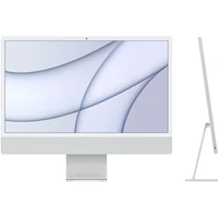 CTO Apple iMac 24" (2021)/8GPU/512GB/16GB/Mouse/Stojan/CZ NUM Touch ID KL/stříbrný - Stolní počítače