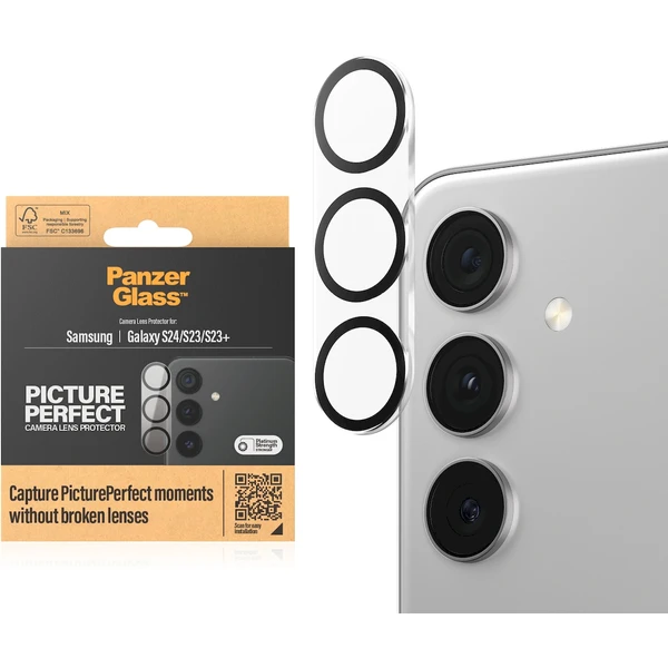 PanzerGlass Camera Protector Samsung Galaxy S24/S23/S23+ - Ochranné folie a skla - Obrázek 8HC1000O01
