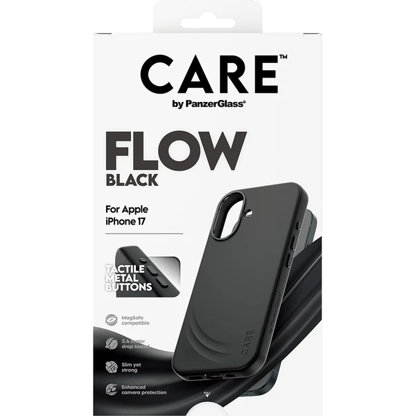 PanzerGlass® CARE Flow kryt s MagSafe Apple iPhone 17 černý - Pouzdra - Obrázek 8HDH000K01