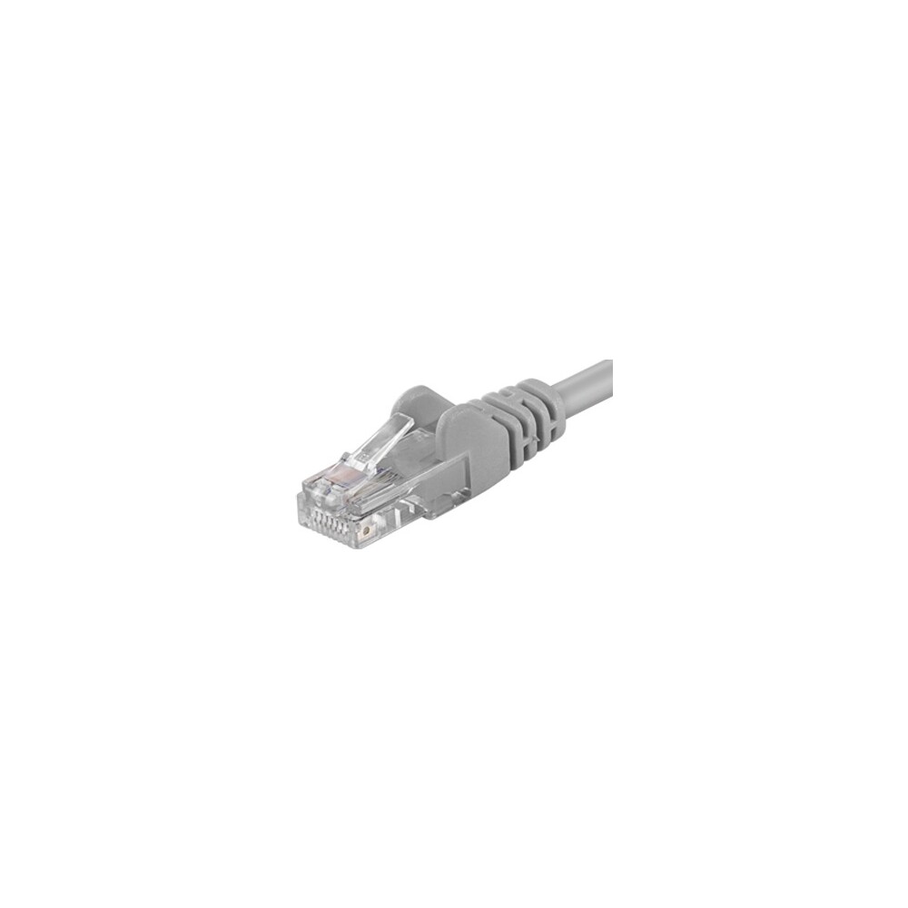 PremiumCord Patch kabel UTP RJ45-RJ45 level 5e 25m šedá
