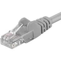 PremiumCord RJ45/RJ45 Cat5e UTP patch kabel 25m šedý - Kabely a redukce