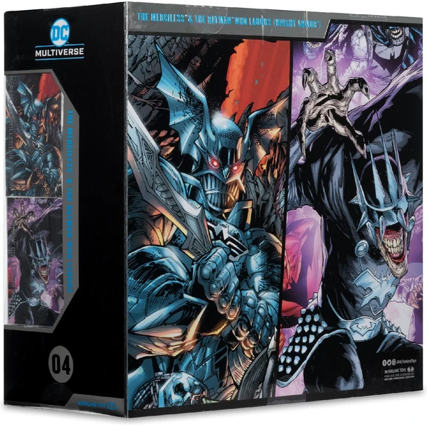 Akční figurky McFarlane DC - Batman Who Laughs (Knight Armor) & The Merciless (Dark Verse) 18 cm - Figurky - Obrázek 8IHE000K01