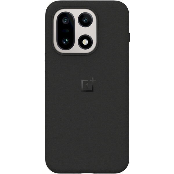 OnePlus 15 5G Sandstone magnetický kryt černý Černá