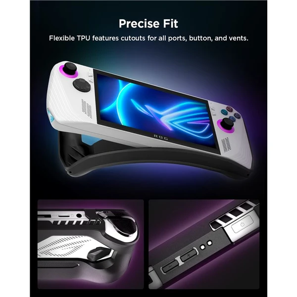 Spigen Rugged Armor ochranný kryt pro Asus ROG Ally (2023) černý - Pouzdra - Obrázek 8KV4000L01