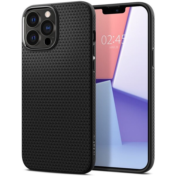 Spigen Liquid Air kryt iPhone 13 Pro černý