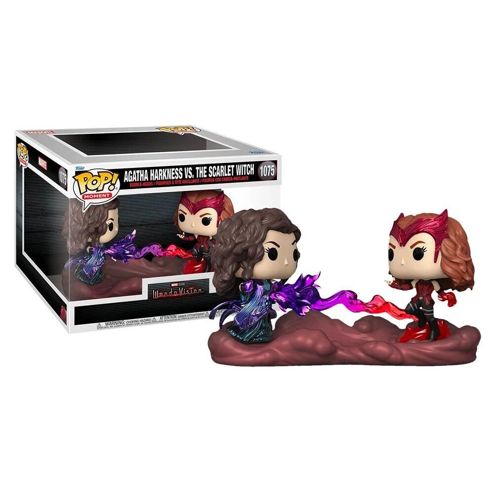 Funko Pop Moment Marvel Wanda Vs Agatha Smarty Cz