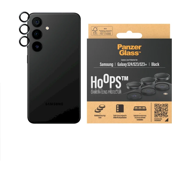 PanzerGlass HoOps ochranné kroužky Samsung Galaxy S24/S23/S23+ - Ochranné folie a skla - Obrázek 8N51000P01