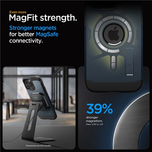 Spigen Tough Armor MagFit kryt iPhone 15 Pro Max modrý - Pouzdra - Obrázek 8NU8000601