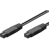 PremiumCord FireWire 9pin/FireWire 9pin kabel 1,8m černý - Kabely a redukce