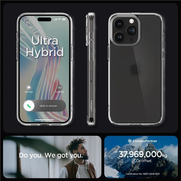 Spigen Ultra Hybrid kryt iPhone 15 Pro Max průhledný - Pouzdra - Obrázek 8NW8000601