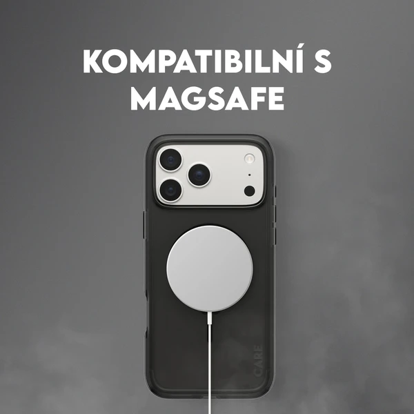 PanzerGlass® CARE Smokey kryt s MagSafe Apple iPhone 17 Pro Max kouřový/černý - Pouzdra - Obrázek 8PDH000K01