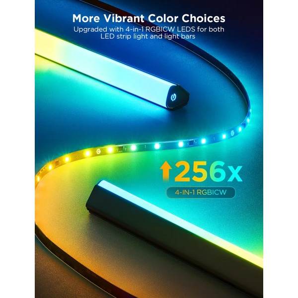 Govee TV Backlight 3 Kit Smart sada LED podsvícení - Chytrá osvětlení - Obrázek 8PKK000K01