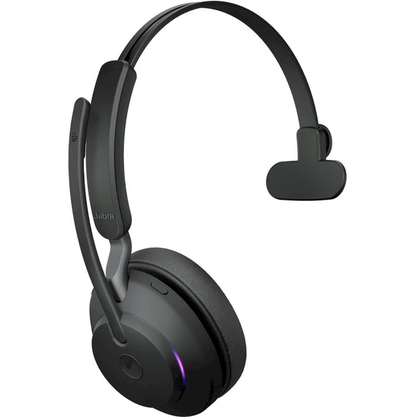 Jabra Evolve2 65 Link380/390a MS Mono bezdrátová sluchátka se stojánkem černá - Sluchátka - Obrázek 8Q4J000K01