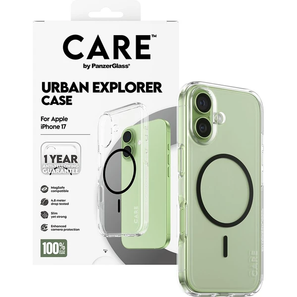PanzerGlass® CARE Urban kryt s MagSafe Apple iPhone 17 čirý/černý - Pouzdra - Obrázek 8REH000K01