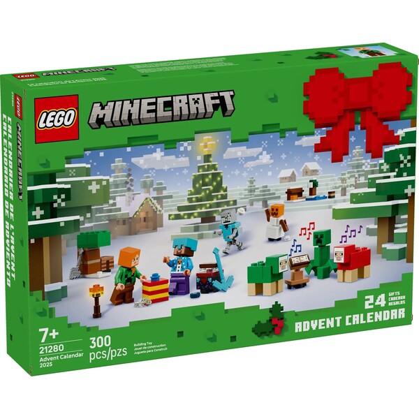 LEGO Minecraft 21280 Adventní kalendář 2025