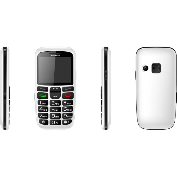 ALIGATOR A680 Senior bílý - Mobilní telefony - Obrázek 8RRB000101