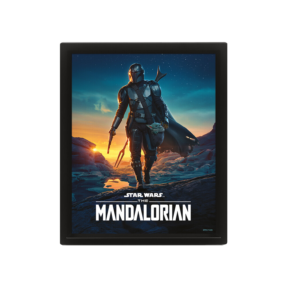 3D obraz Mandalorian Nigthfall