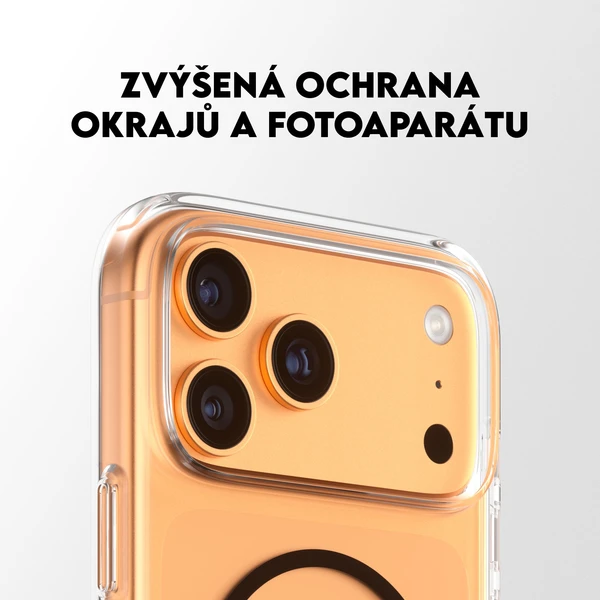 PanzerGlass® CARE Urban kryt s MagSafe Apple iPhone 17 Pro Max čirý/černý - Pouzdra - Obrázek 8SEH000K01