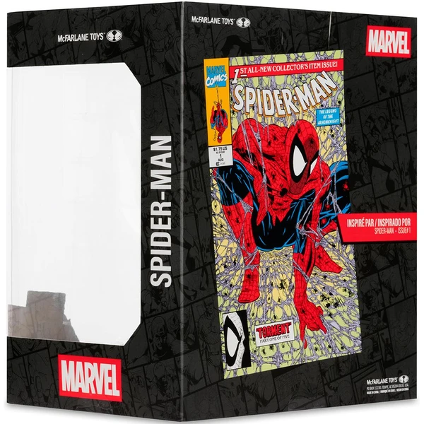 Figurka McFarlane Toys Marvel Collection 1/10 - Spider-Man (Corner Box) 19 cm - Figurky - Obrázek 8T3G000K01
