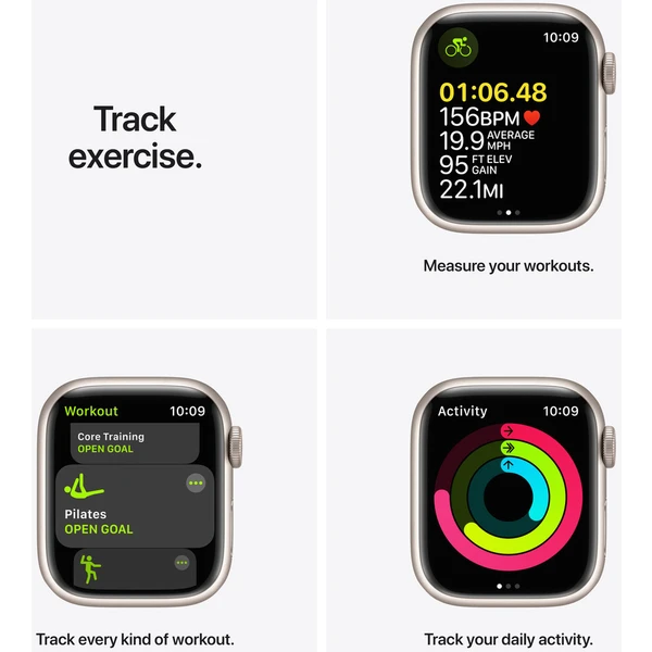 Apple Watch Series 7 Cellular 41mm hliník - Chytré hodinky - Obrázek 8TZZ000501