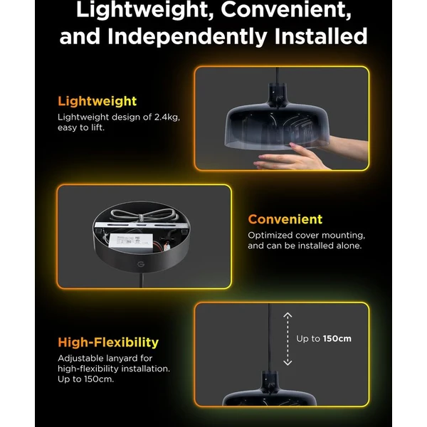 Govee Pendant Light RGBICWW závěsná lampa Matter - Chytrá osvětlení - Obrázek 8U3L000K01