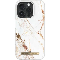 iDeal Of Sweden Fashion zadní kryt iPhone 15 Pro Carrara Gold - Pouzdra