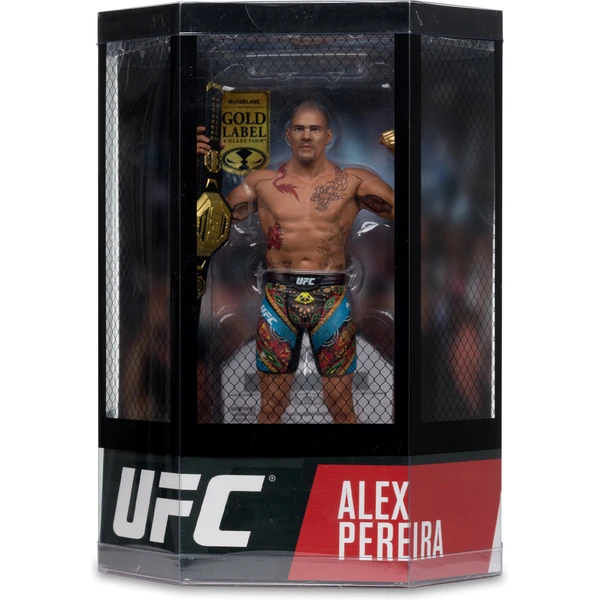 Figurka McFarlane Toys SportsPicks UFC  - Alex Pereira (Gold Label) 18 cm - Figurky - Obrázek 8UCF000K01