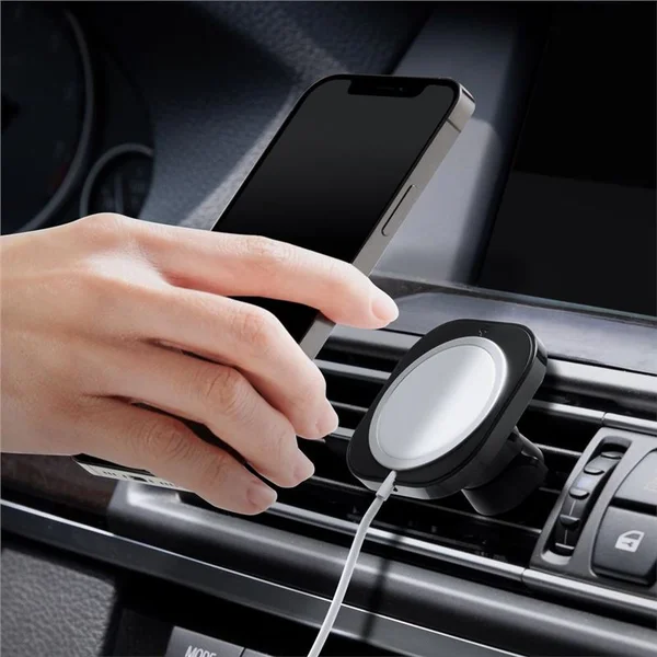 Spigen MagFit Car Mount pro nabíječku MagSafe černý - Držáky - Obrázek 8UFHF00101